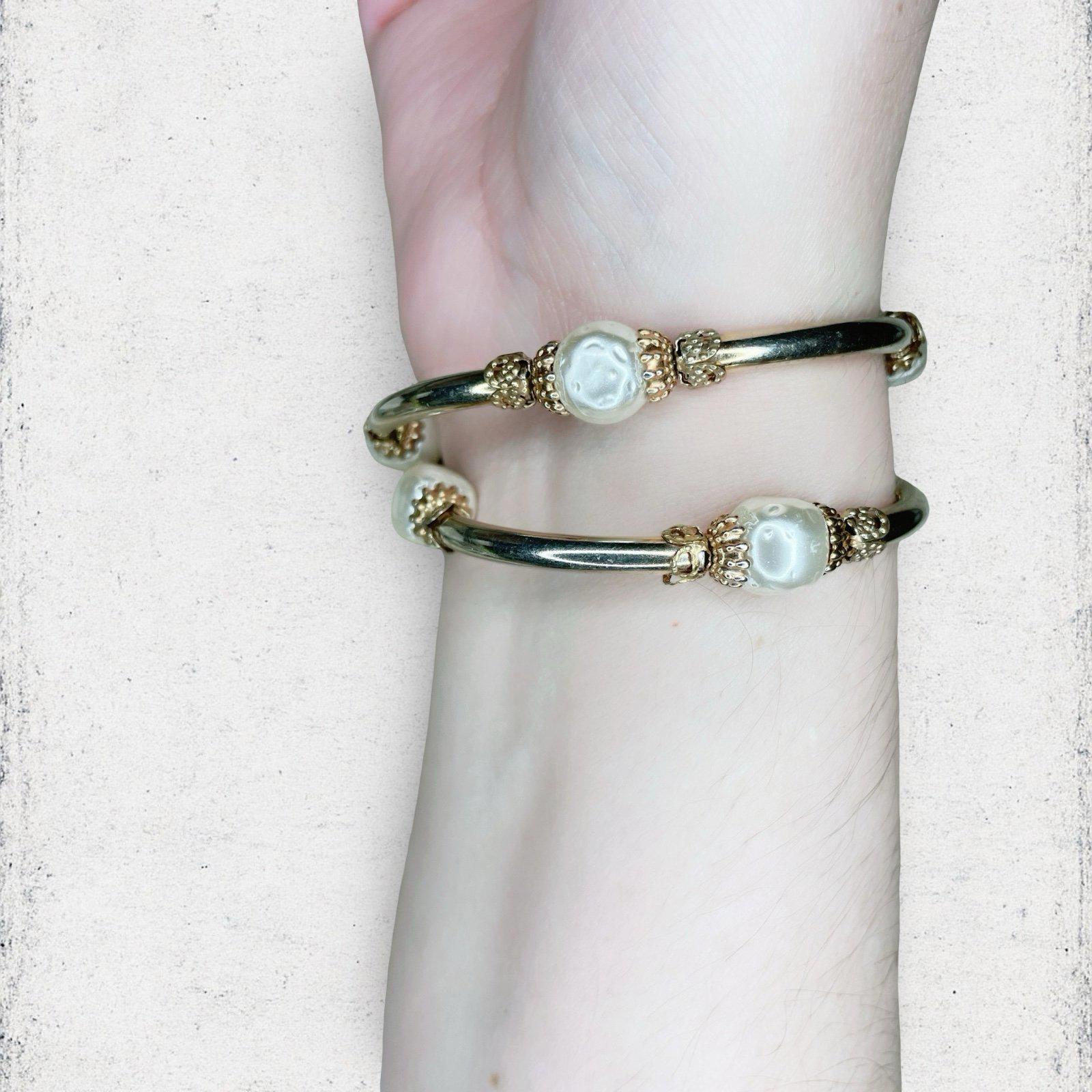 42. Goldtone Wrap Bracelet
